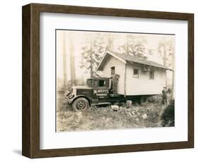 House Movers, 1930-Marvin Boland-Framed Giclee Print