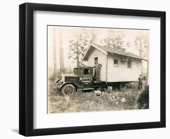 House Movers, 1930-Marvin Boland-Framed Giclee Print