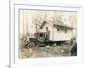 House Movers, 1930-Marvin Boland-Framed Giclee Print