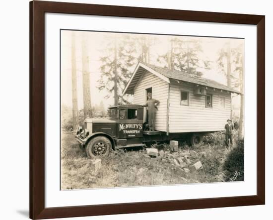 House Movers, 1930-Marvin Boland-Framed Giclee Print