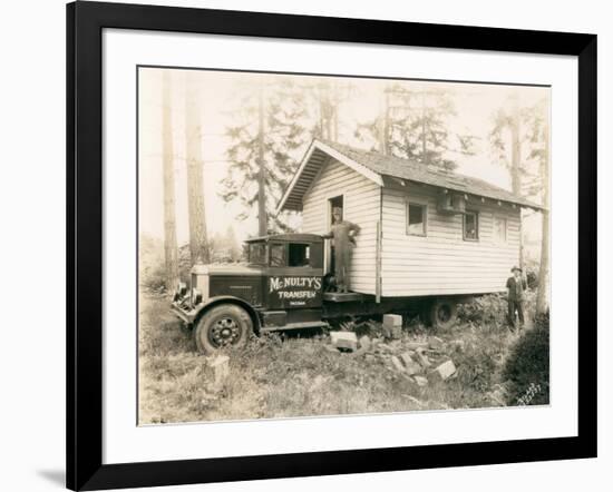 House Movers, 1930-Marvin Boland-Framed Giclee Print