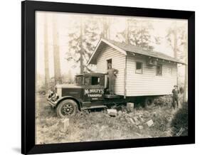 House Movers, 1930-Marvin Boland-Framed Giclee Print