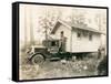 House Movers, 1930-Marvin Boland-Framed Stretched Canvas