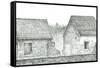 house near French/Swiss border, 2008-Vincent Alexander Booth-Framed Stretched Canvas