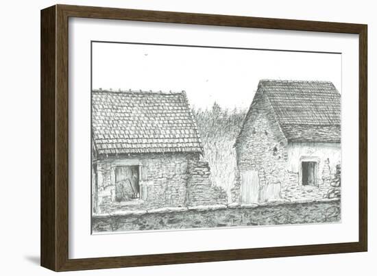 house near French/Swiss border, 2008-Vincent Alexander Booth-Framed Giclee Print