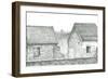 house near French/Swiss border, 2008-Vincent Alexander Booth-Framed Giclee Print