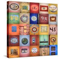 House Numbers II-Kathy Mahan-Stretched Canvas