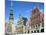 House of Blackheads and St Peters Church, Riga, Latvia-Peter Thompson-Mounted Photographic Print