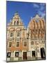 House of Blackheads, Melngalvju Nams, Town Hall Square, Ratslaukums, Riga, Latvia, Baltic States-Gary Cook-Mounted Photographic Print