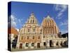 House of Blackheads, Melngalvju Nams, Town Hall Square, Ratslaukums, Riga, Latvia, Baltic States-Gary Cook-Stretched Canvas