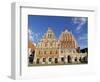 House of Blackheads, Melngalvju Nams, Town Hall Square, Ratslaukums, Riga, Latvia, Baltic States-Gary Cook-Framed Photographic Print