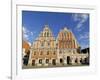 House of Blackheads, Melngalvju Nams, Town Hall Square, Ratslaukums, Riga, Latvia, Baltic States-Gary Cook-Framed Photographic Print