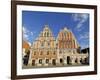 House of Blackheads, Melngalvju Nams, Town Hall Square, Ratslaukums, Riga, Latvia, Baltic States-Gary Cook-Framed Photographic Print