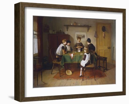 House of Cards, 1889-Harry Brooker-Framed Giclee Print