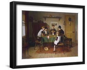 House of Cards, 1889-Harry Brooker-Framed Giclee Print