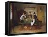 House of Cards, 1889-Harry Brooker-Framed Stretched Canvas