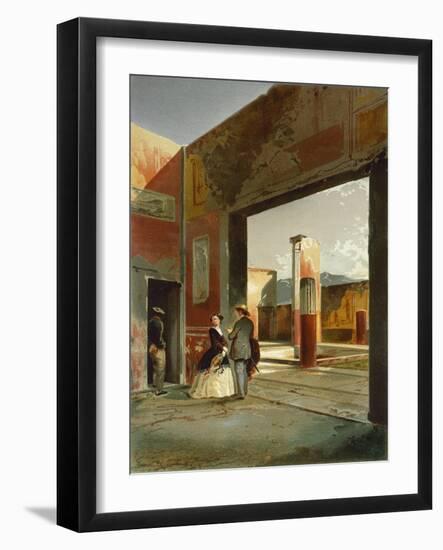 House of Castor and Pollux from Pompei-Fausto and Felice Niccolini-Framed Giclee Print