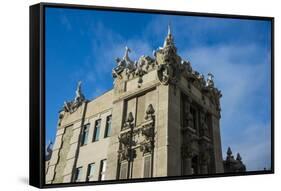 House of Chimeras, Kiev (Kyiv), Ukraine, Europe-Michael Runkel-Framed Stretched Canvas