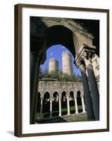 House of Christopher Columbus and Sprana Gate, Genoa (Genova), Liguria, Italy-Bruno Morandi-Framed Photographic Print