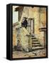 House of Don Giovanni Verita', 1855-Silvestro Lega-Framed Stretched Canvas