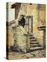 House of Don Giovanni Verita', 1855-Silvestro Lega-Stretched Canvas