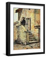 House of Don Giovanni Verita', 1855-Silvestro Lega-Framed Giclee Print