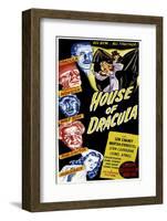 House of Dracula, 1945-null-Framed Photo