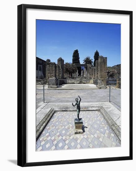 House of Faun, Main Lobby, Pompeii-null-Framed Photographic Print