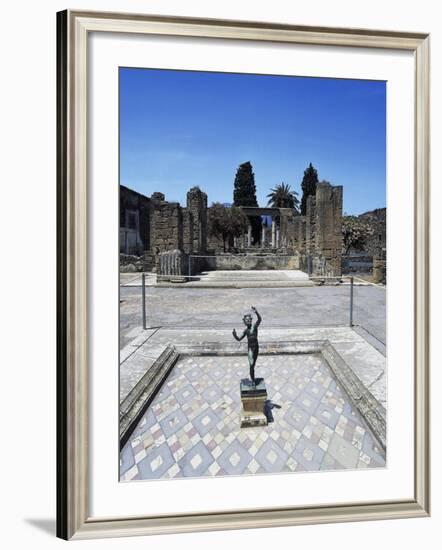 House of Faun, Main Lobby, Pompeii-null-Framed Photographic Print