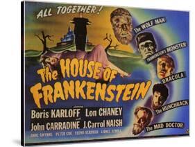 House of Frankenstein, 1944-null-Stretched Canvas