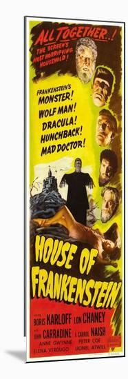 House of Frankenstein, 1944-null-Mounted Premium Giclee Print