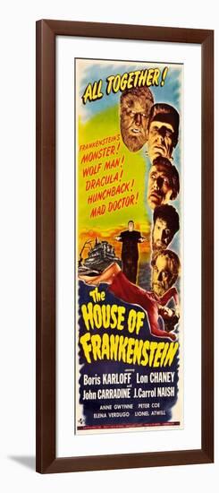 House of Frankenstein, 1944-null-Framed Art Print