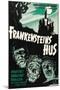 House of Frankenstein, (aka Frankenstein's Hus), 1944-null-Mounted Art Print