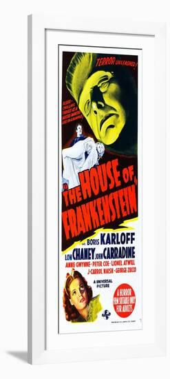 House of Frankenstein, Boris Karloff, Anne Gwynne, 1944-null-Framed Art Print