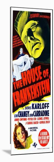 House of Frankenstein, Boris Karloff, Anne Gwynne, 1944-null-Mounted Art Print