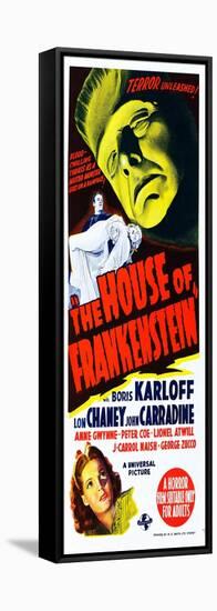 House of Frankenstein, Boris Karloff, Anne Gwynne, 1944-null-Framed Stretched Canvas