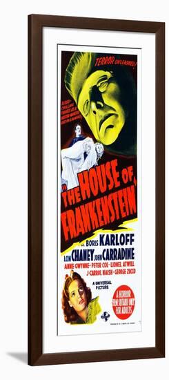 House of Frankenstein, Boris Karloff, Anne Gwynne, 1944-null-Framed Art Print