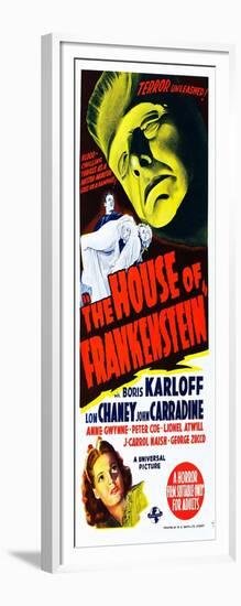 House of Frankenstein, Boris Karloff, Anne Gwynne, 1944-null-Framed Art Print