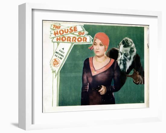 House of Horror, (aka the Haunted House), Thelma Todd, Emile Chautard, 1929-null-Framed Art Print