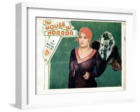 House of Horror, (aka the Haunted House), Thelma Todd, Emile Chautard, 1929-null-Framed Art Print