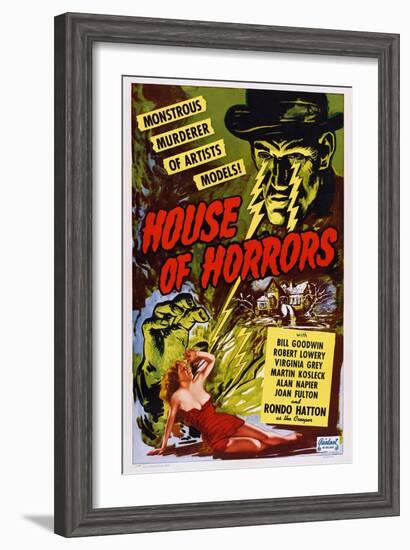 House of Horrors, 1946-null-Framed Art Print