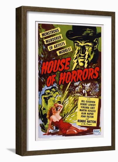 House of Horrors, 1946-null-Framed Art Print
