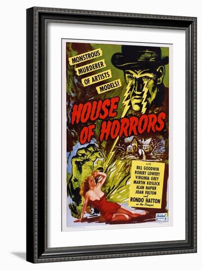 House of Horrors, 1946-null-Framed Art Print