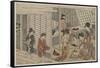 House of Ichizuke Print-null-Framed Stretched Canvas