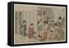 House of Ichizuke Print-null-Framed Stretched Canvas