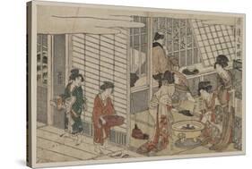 House of Ichizuke Print-null-Stretched Canvas