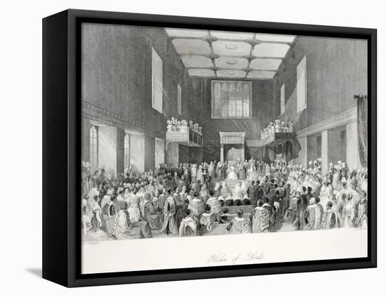 House of Lords-Thomas Hosmer Shepherd-Framed Stretched Canvas