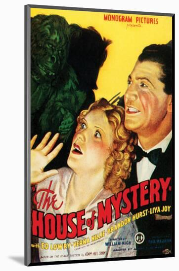 House Of Mystery - 1934 I-null-Mounted Giclee Print