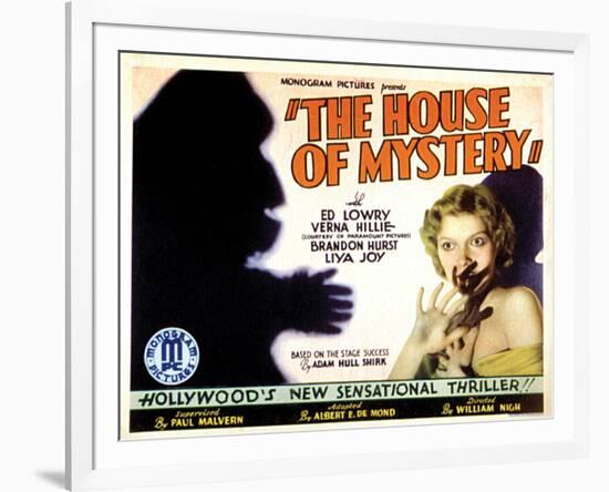House Of Mystery - 1934 II-null-Framed Giclee Print