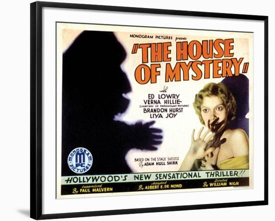 House Of Mystery - 1934 II-null-Framed Giclee Print